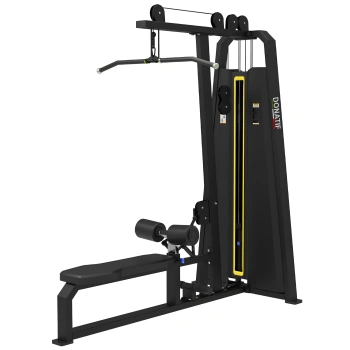Lat Machine & Pull Back - FMT | Stackable Weight Stack - Full Tool View