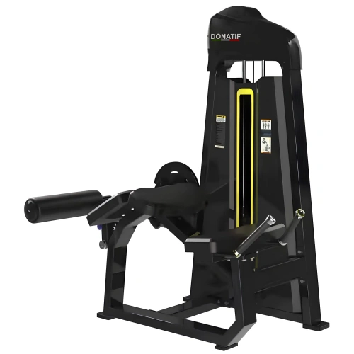 Curl de jambe allongé - FMT | Pack de poids inclus | Personnalisable - Vue côté gauche