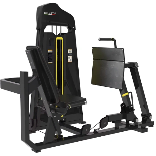 Seated Leg Press - FMT | Weight pack included | Tailor-made - Full View Tool
