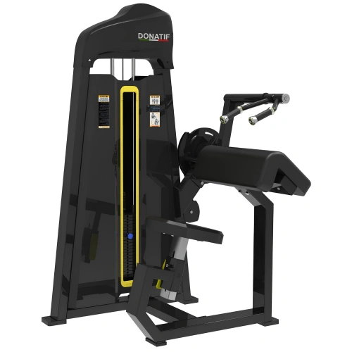 Machine à triceps assis - FMT | Pack de poids inclus | Personnalisé - Vue à droite