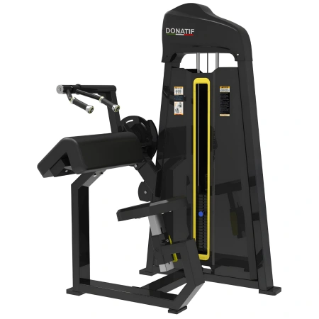 Machine à triceps assis - FMT | Pack de poids inclus | Sur mesure - Vue complète