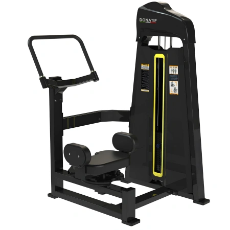 Machine à taille torsadée - FMT | Pile de poids inclus - vue côté gauche