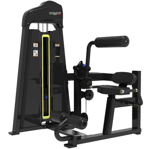 Waist and Abdomen Machine - FMT | Weight stack included - total view