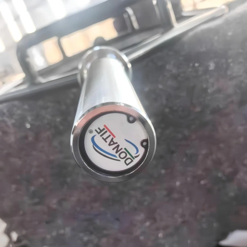 Olympic Hexagonal Barbell - 50 mm | Max load 400 kg - Full logo view