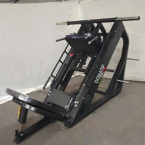 Press de piernas con sentadilla hack - FMT | Personalizable - Vista Total