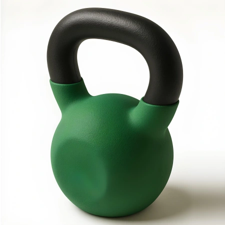 18 kg Neopren-Kettlebell – Funktionale Übungen – Rückansicht