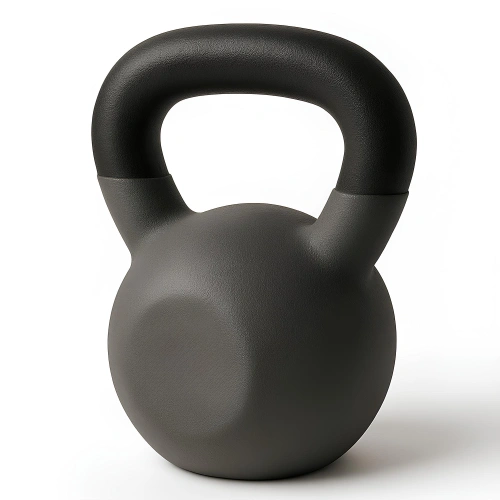 20 kg neopren beschichtete Kettlebell – Funktionale Übungen – Nahaufnahme von der Seite des Produkts