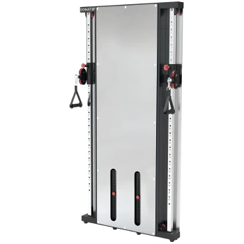 Double Polyerculine Wall Mounted with Crossed Cables - FMT - Full View