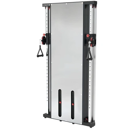 Poliercolina Doppia a Muro con Cavi Incrociati - FMT - Visuale Completa