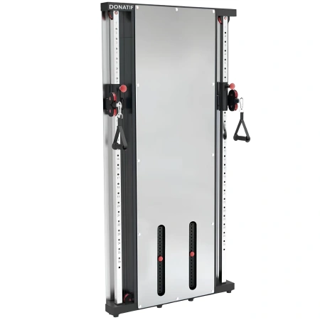 Doppelte Polyerkulinwand mit gekreuzten Kabeln – FMT – Gesamtansicht