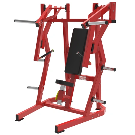 Prensa torácica con declive lateral - RFA | Entrenamiento funcional - Gimnasio - Vista completa del equipamiento