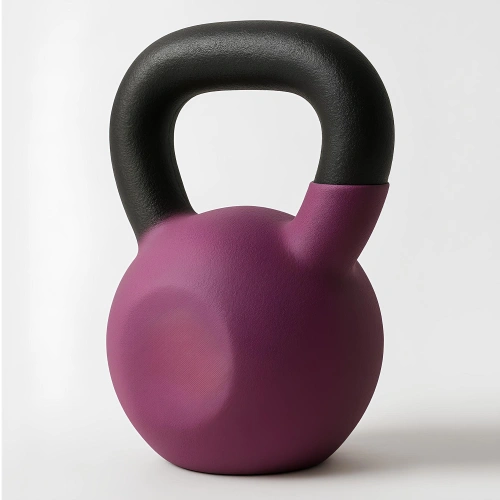 26 kg neopren beschichtete Kettlebell – Funktionale Übungen – Nahaufnahme von der Seite des Produkts