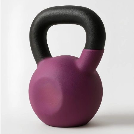 Kettlebell recouvert de néoprène de 26 kg - Exercices fonctionnels - Vue rapprochée du produit