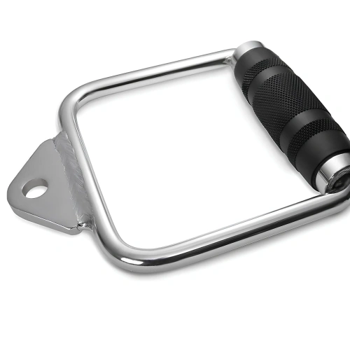 Asa de acero moleteado de polea simple - Gimnasio - Vista cercana