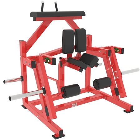 Máquina de curl de pierna arrodillada con plato - RFA | Gimnasio - Vista completa del equipo