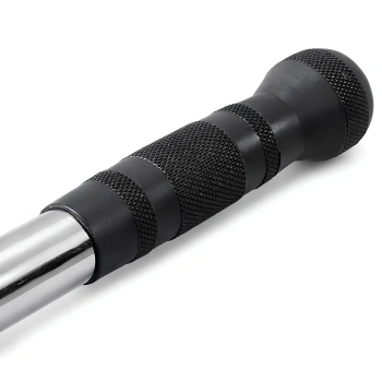 Straight Biceps Bar - Rubberized | Gym & Fitness - Full View 2