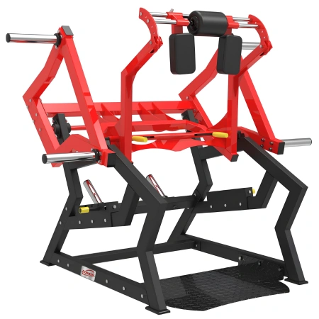 Máquina de sentadillas de potencia - RFA | Entrenamiento funcional - Gimnasio - Vista lateral