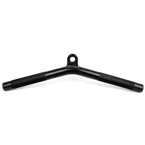 Triceps Bar - Gym | Knurled | Bodybuilding | Fitness - Full View