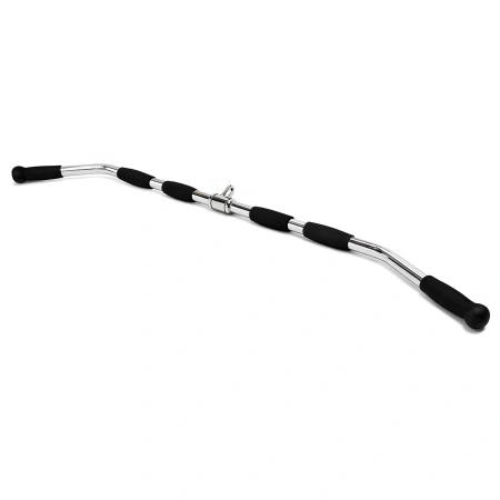 Prise à barre courbe pour machine à lat - Salle de sport - Vue complète