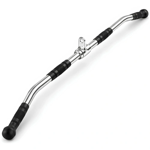 Curved Bar Handle for Lat Machine - Gym - Real View Handle