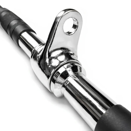 Poignée de guidon courbée pour machine à lat - Salle de sport - Vue poignée