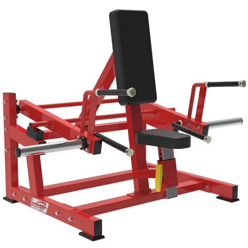 Encogimiento de hombros sentado de pie - RFA | Entrenamiento funcional - Gimnasio - Vista lateral