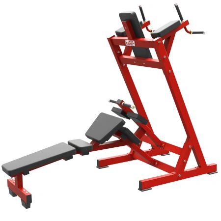 Baucharbeitsstation – RFA | Funktionelles Training – Fitnessstudio – Seitenansicht