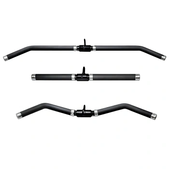 Handle Set - by Lat Machine, for Biceps and Angled - Full View