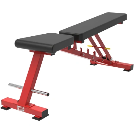 Banco de peso ajustable - RFA | Personalizable - Gimnasio - Vista completa de equipamiento