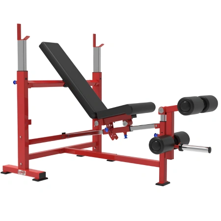 Olympic Bench Leg Curl And Extension – RFA | Funktionale Ausbildung – Seitenansicht