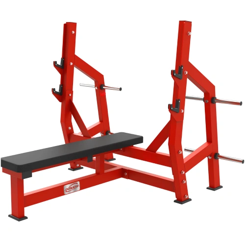 Banco plano olímpico - RFA | Entrenamiento funcional - Gimnasio - Vista lateral