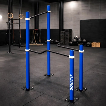 Power Tower Calisthenics - D100 | Adjustable | Professional | Gym - Full view of equipment 2
