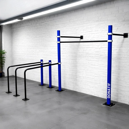 Calisthenics-Wandrahmen mit Parallelstäben C5 - D100 - Verwendung