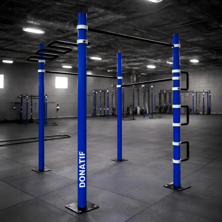 Montaje de calistenia Cage C7 - D100 | Dominadas multi-agarre - Uso