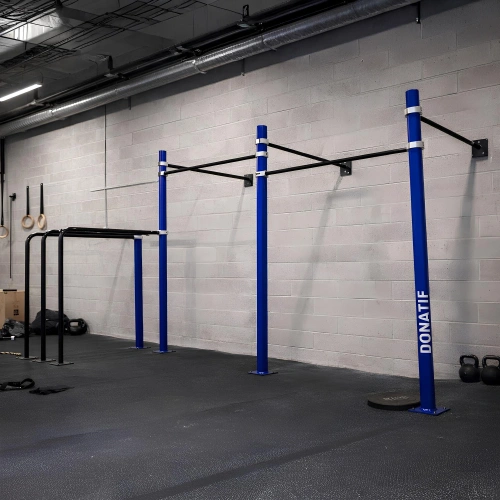 Wand-Calisthenics-Rig mit Parallelstäben C8 - D100 | Maßgefertigt – Verwendung