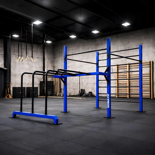 Calisthenics Structure with Backrest and Parallel Bars C6 - D80 - Use