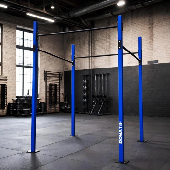 Calisthenics Structure with Pull-Up Bars - D60 - Front View Structure 2