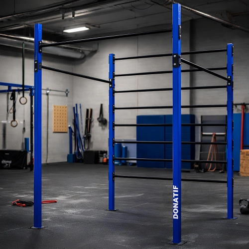 Calisthenics-Rahmen mit Wandstangen C2 - D60 | Modular – Verwendung