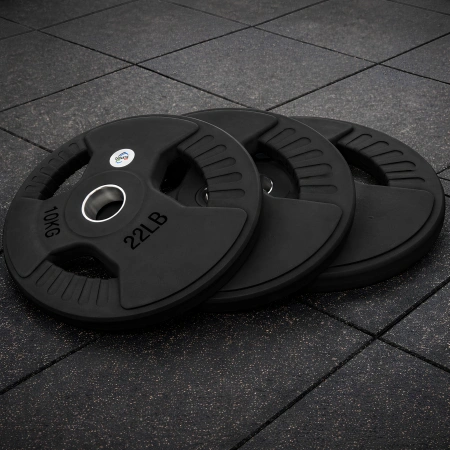 Set Dischi Gommati con Maniglie - 250 Kg | Professionali