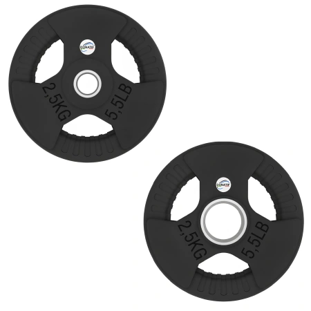 Set Dischi Gommati con Maniglie - 1000 Kg | Professionali