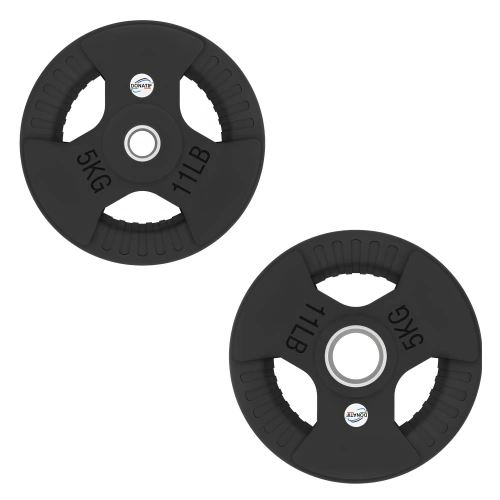 Set Dischi Gommati con Maniglie - 2000 Kg |...