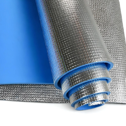 Tapis de camping - Imperméable et isolant thermiquement - Vue complète de la moquette depuis le haut