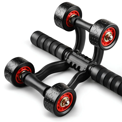 AB Wheel Roller - 4 Wheels | Abs Machine - Lower View