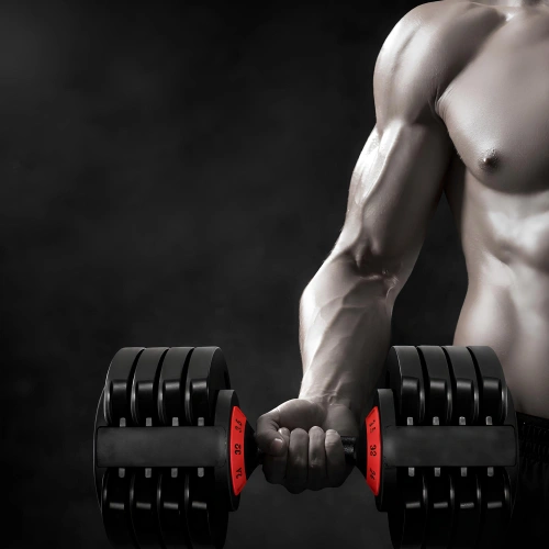 Manubrio Regolabile a Scatto 32 Kg | Incremento...