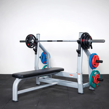 Professional Olympic Flat Bench | Max load 450 kg - Background