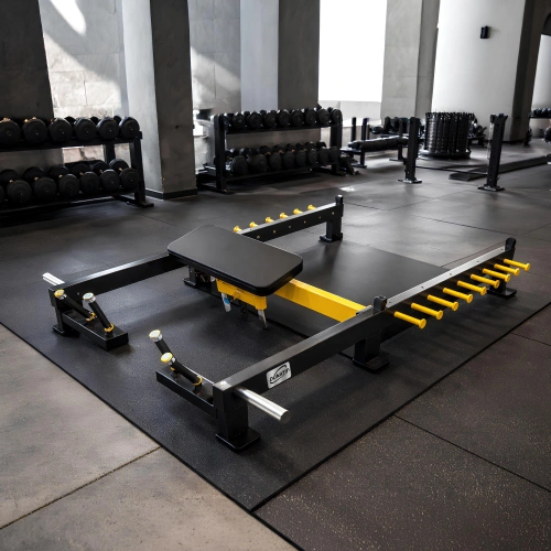 Professionelle Gesäßmaschine | Powerlifting – Fitnessstudio – Einsatz