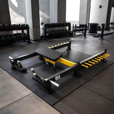 Máquina profesional de glúteos | Halterofilia - Gimnasio - Uso