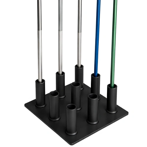 Porte-barre vertical - Diamètre 28 mm | Professionnel - Vue avec barres insérées