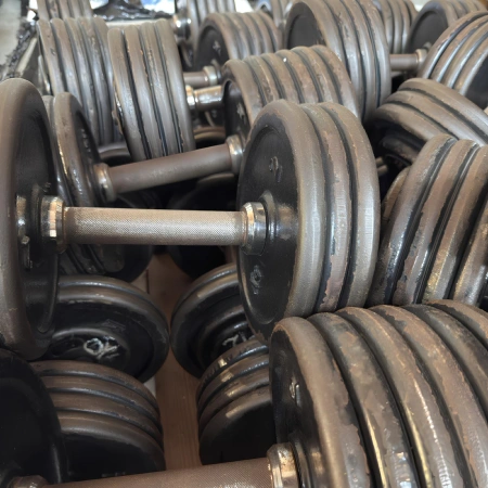 Kit d’haltères Iron Gym - D’occasion | Tout-à-tout 708 kg - Vue du kit