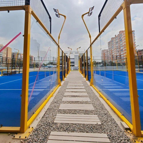 Campo da Padel Panoramico - CP5 | Professionale - Visuale Completa Frontale Campo